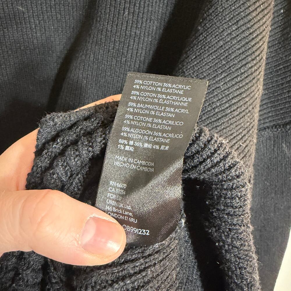 Free People Black Sweater - Picture 5 of 6